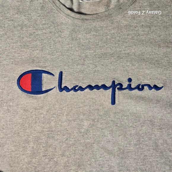 Vintage grey champion t shirt size 3xl - Picture 2 of 7